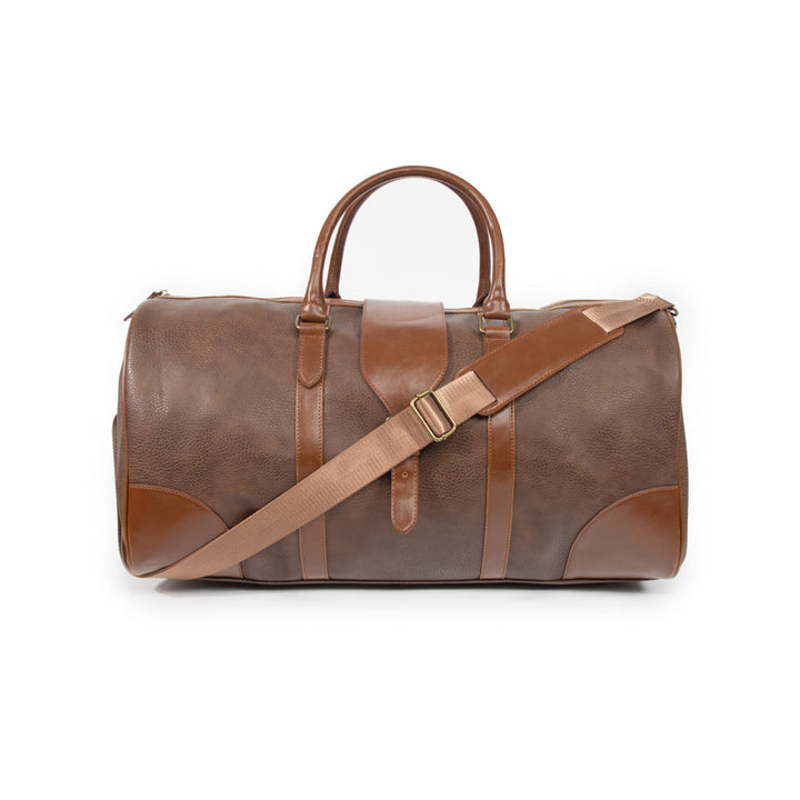 Brouk &amp; Co The Oxford Duffel Bag | Chocolate Brown