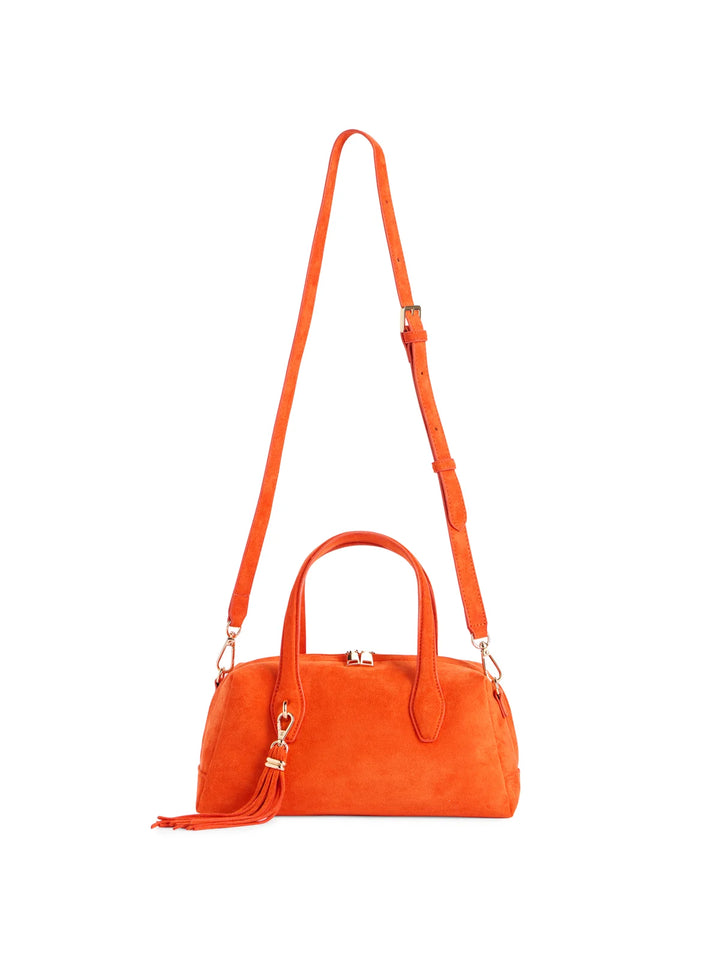 Kylie Mini Bowler Bag Orange