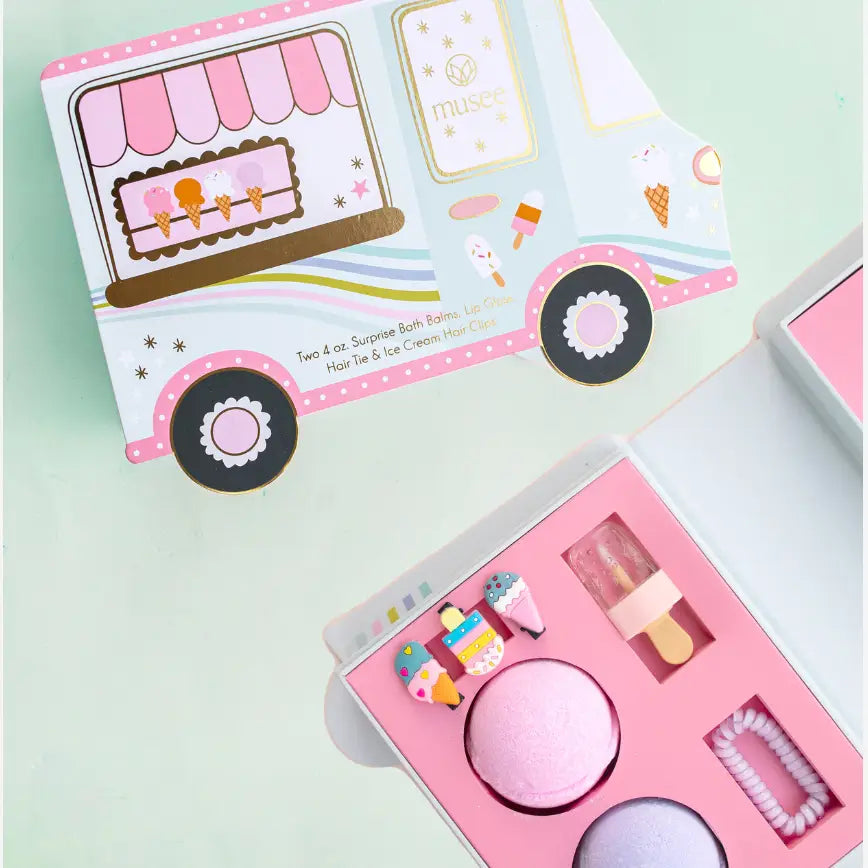 Ice Cream Truck Bath Balm & Accessory Set