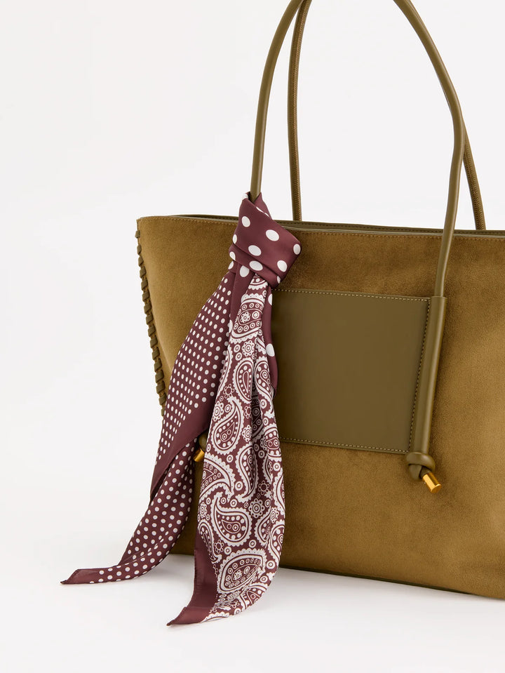 Paisley Scarf Brown