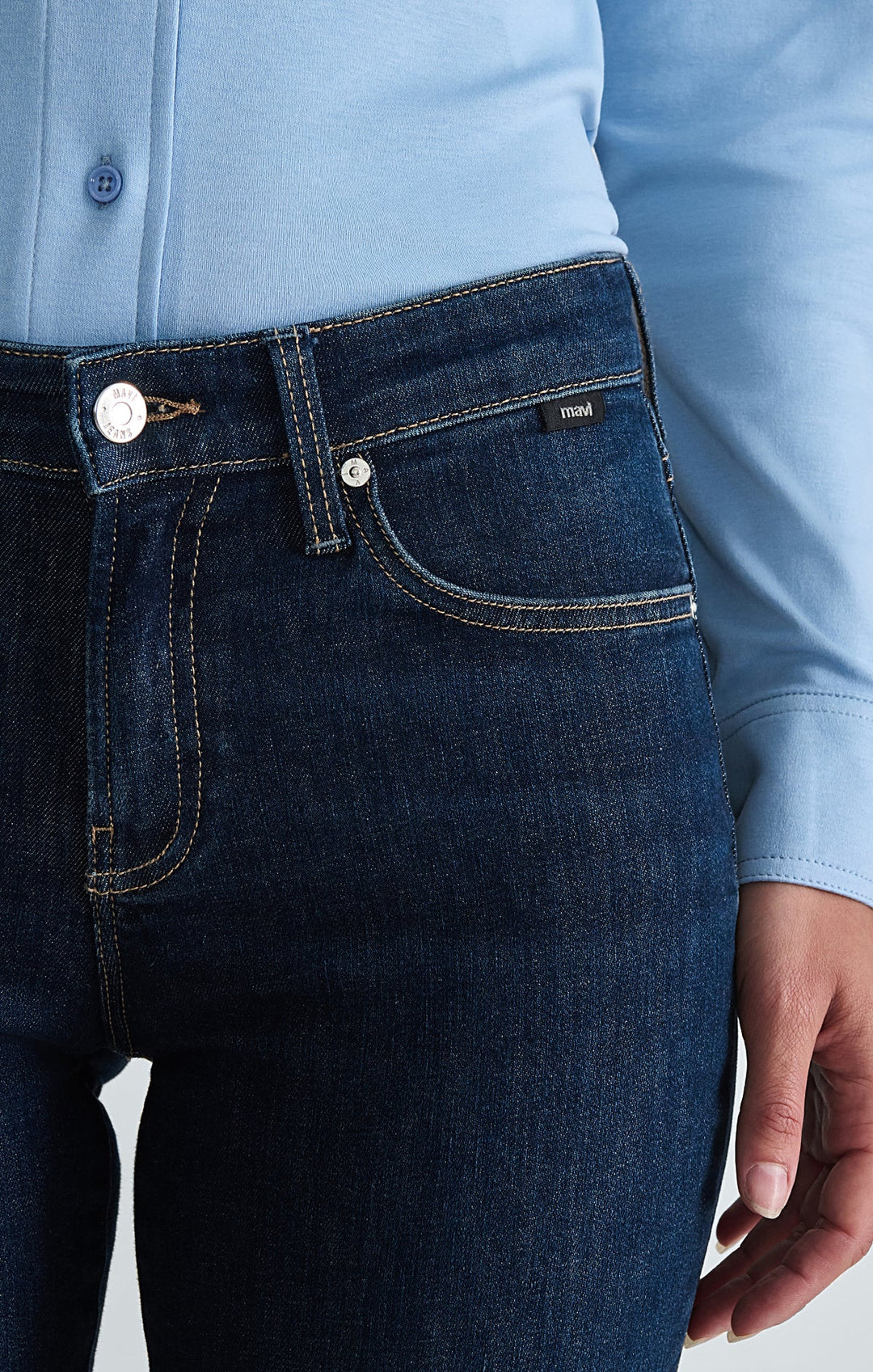 Molly Bootcut Jeans
Mid Rise | Deep Blue Flex Blue