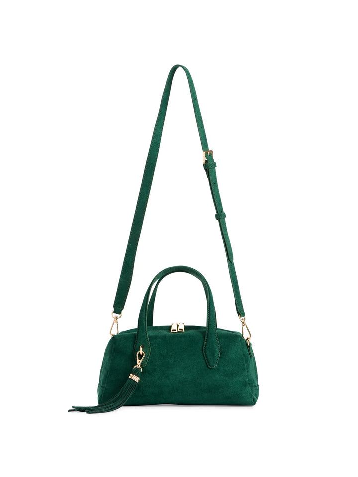 Kylie Mini Bowler Bag Emerald
