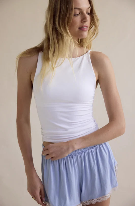 Free People Round Two Cami White