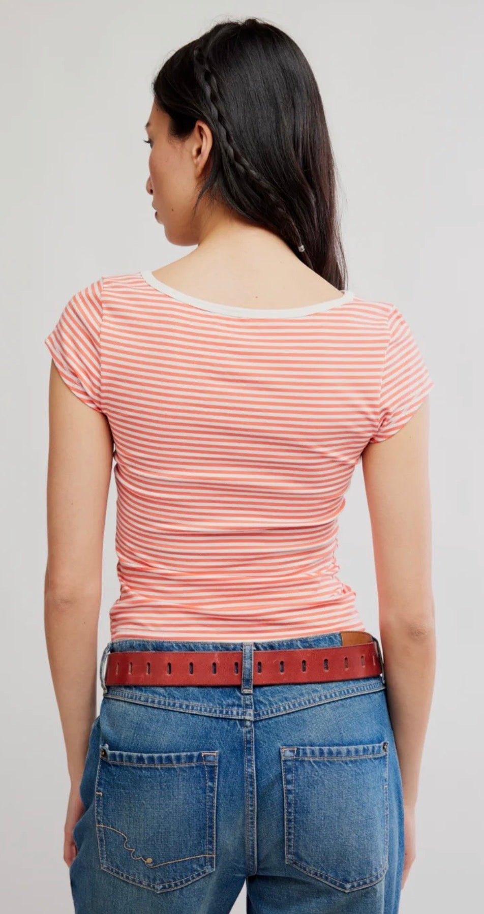 Morning Pages Henley | Coral Combo