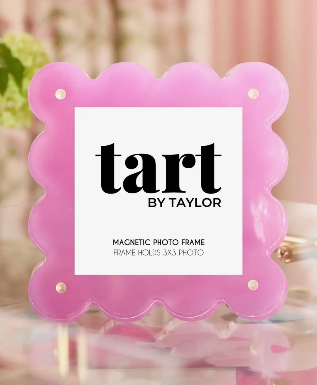 Fuchsia Mini Acrylic Picture Frame