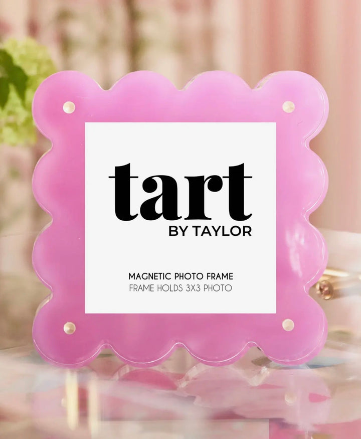 Fuchsia Mini Acrylic Picture Frame