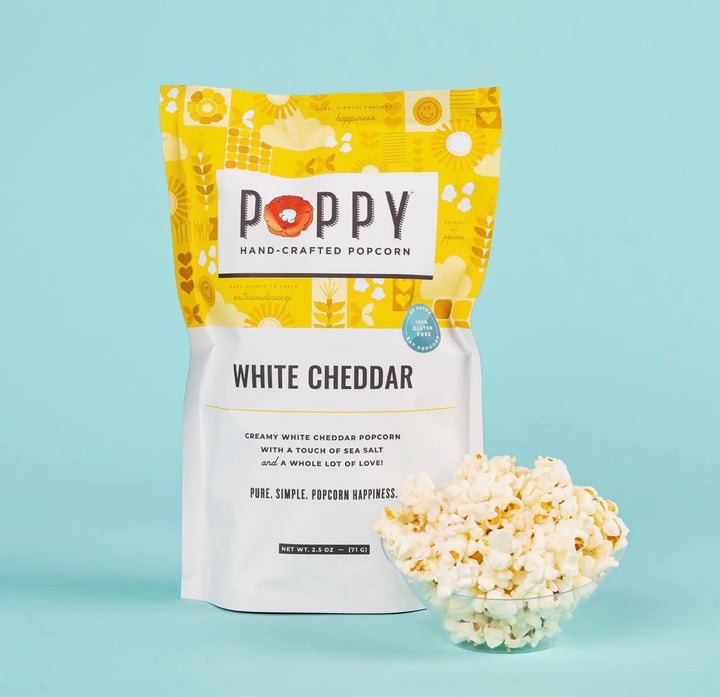 Poppy White Cheddar Popcorn 
