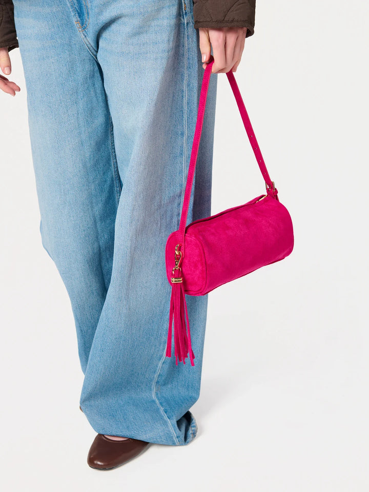 Kylie Barrel Bag Magenta