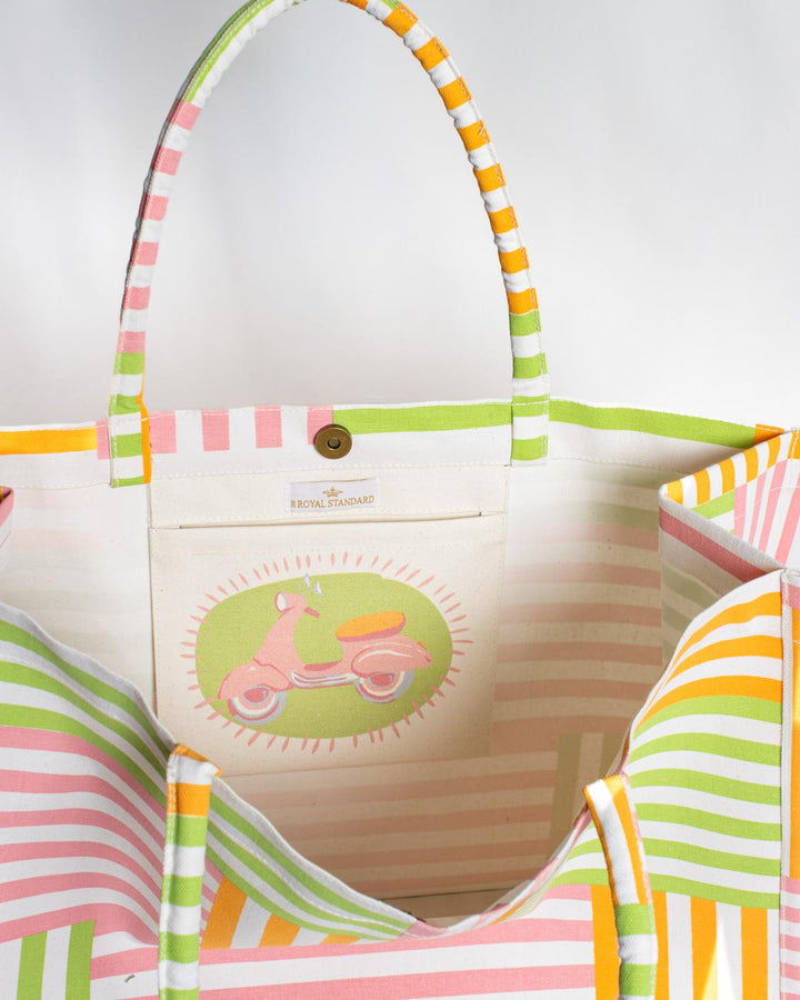 Freeport Stripe Tote | Multi
