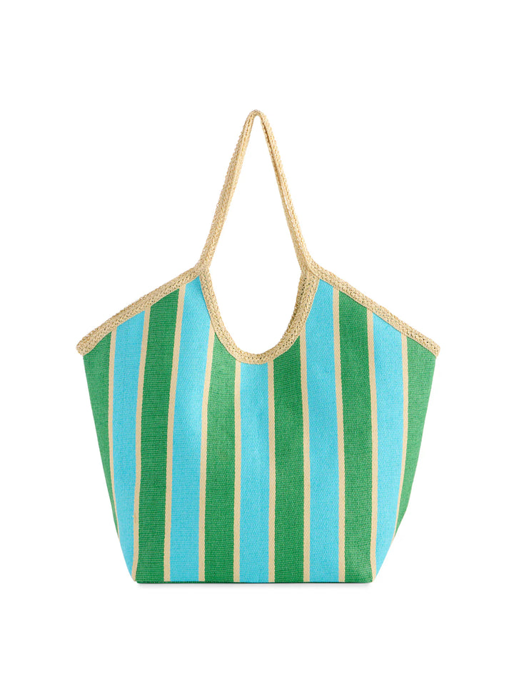Capri Tote/ Turquoise