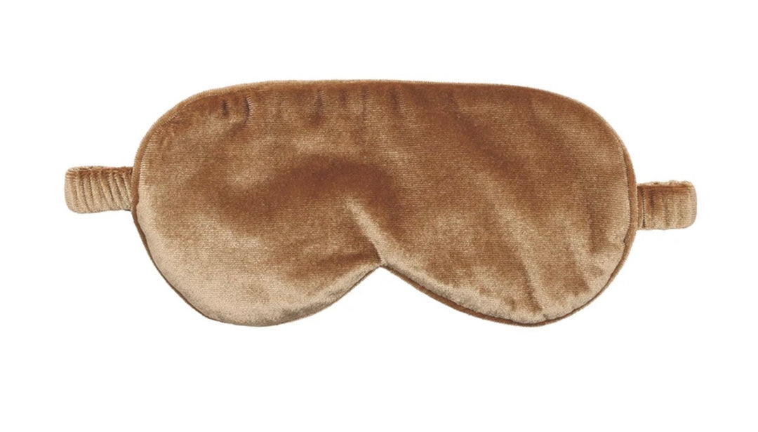 Velvet Eye Mask - Flax