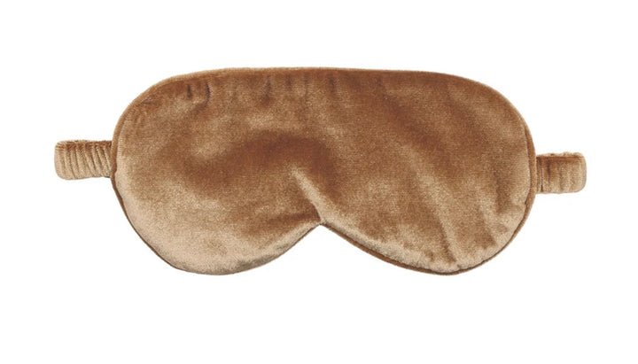 Velvet Eye Mask - Flax