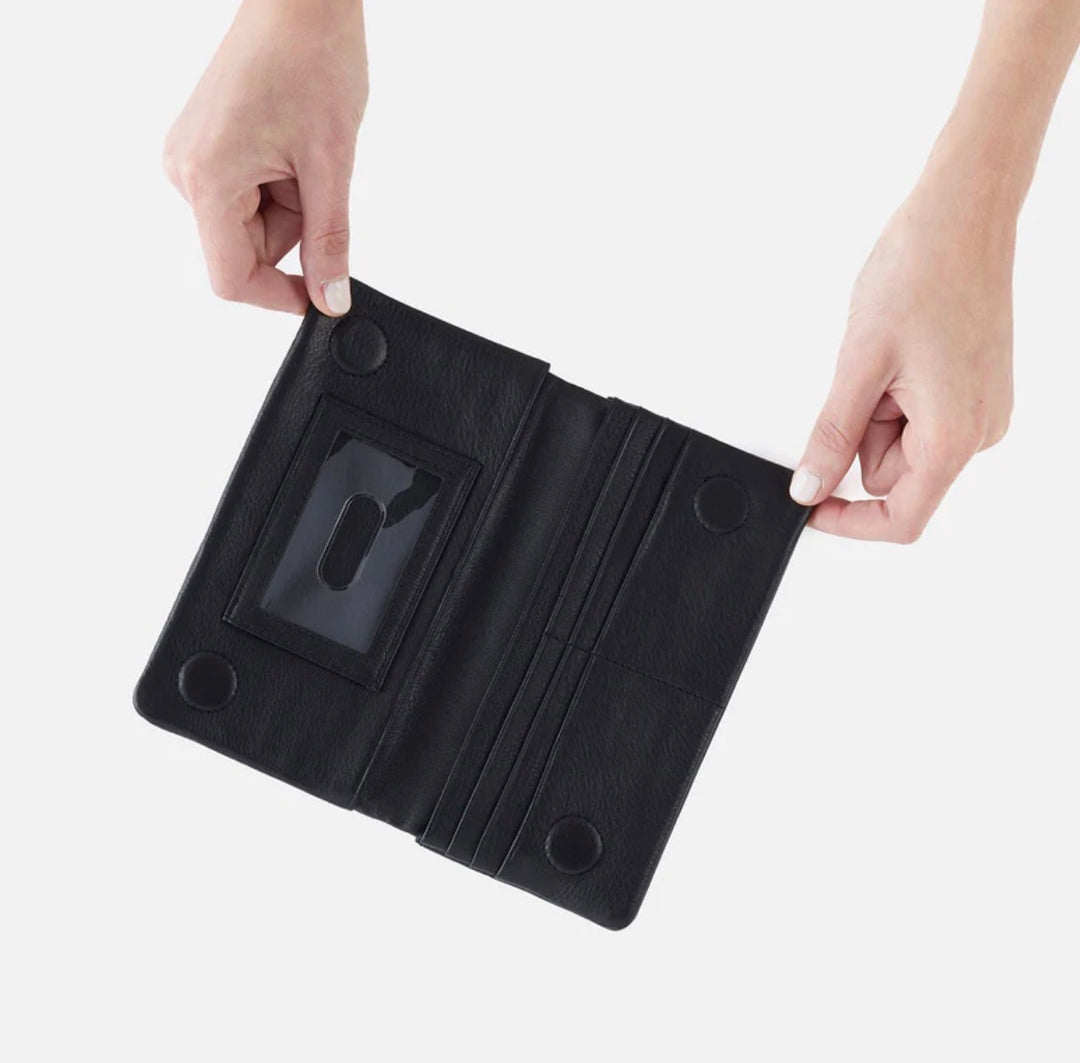Lumen Continental Wallet | Black