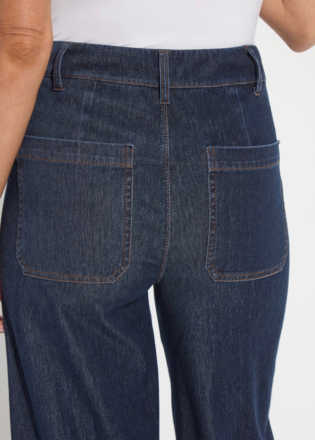Kaia Wide Leg Denim | Indigo