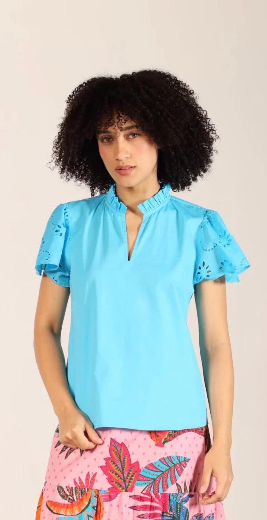 Dani Top: Aqua