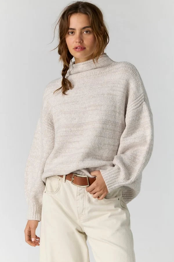 Beaumont Tunic in Feather Grey Melange