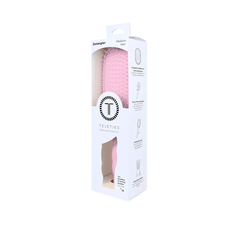 Detangler Hair Brush for Medium Hair | Bubblegum Pink