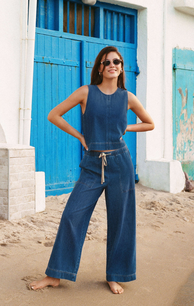Z Supply Daycation Denim Utility Pant