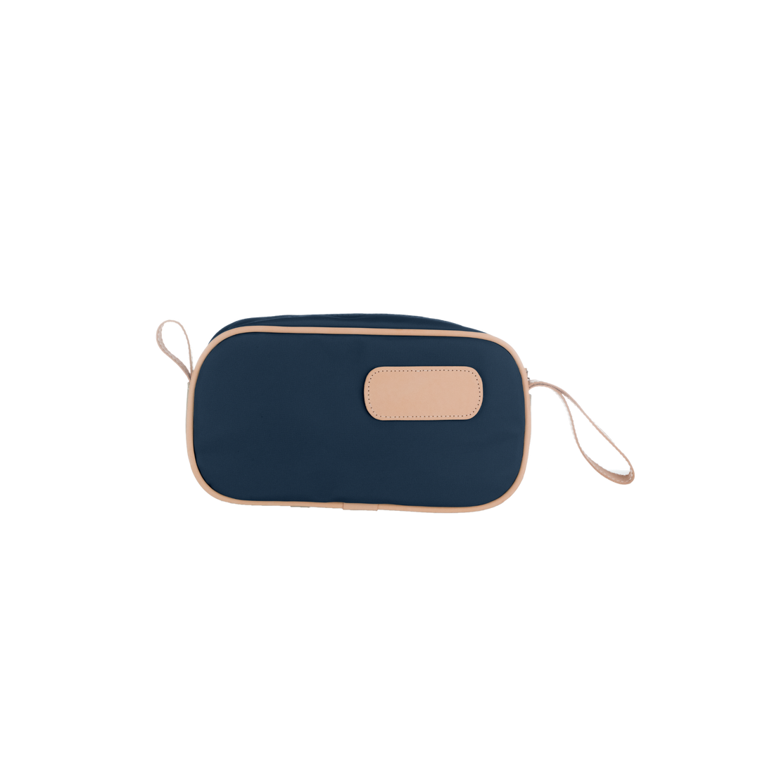 Jon Hart Shave Kit | Navy Coated Canvas
