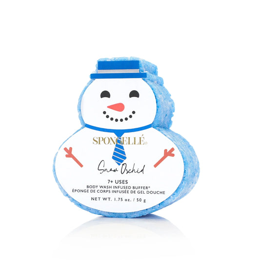 Snowman Holiday Buffer | Snow Orchid