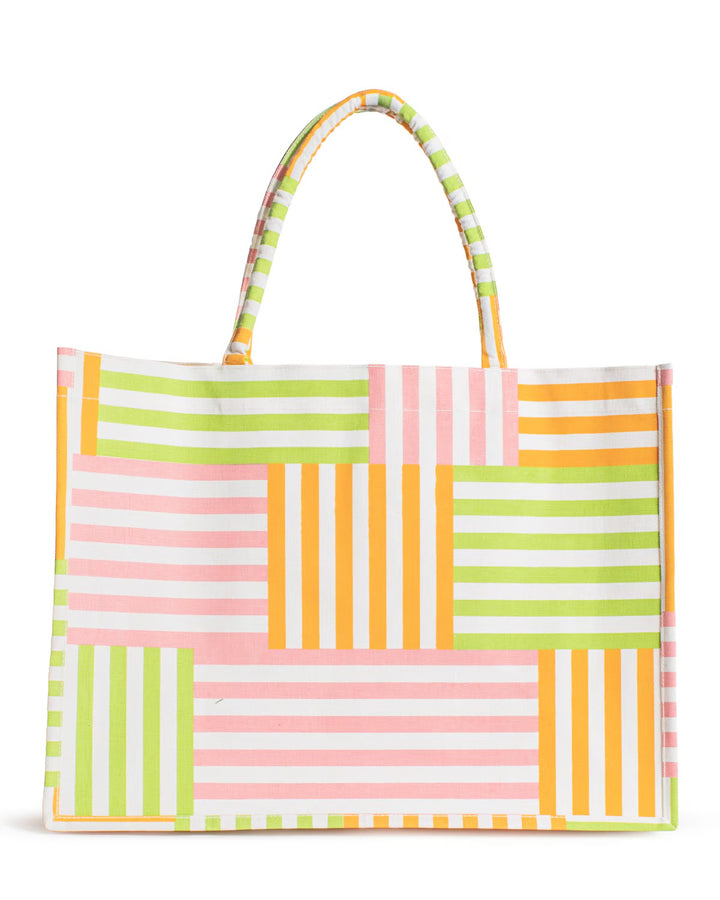 The Royal Standard Freeport Stripe Tote Multi