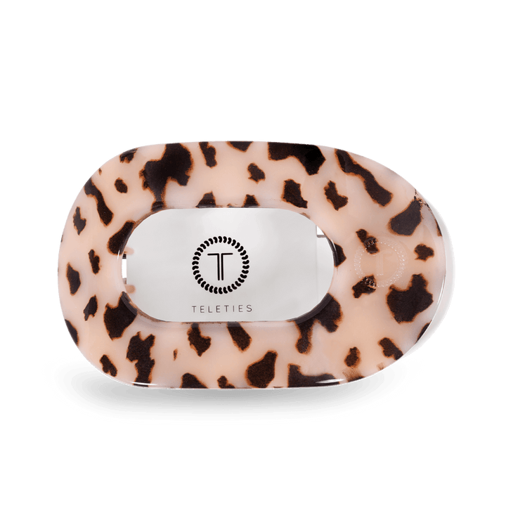 Large Flat Round Hair Clip