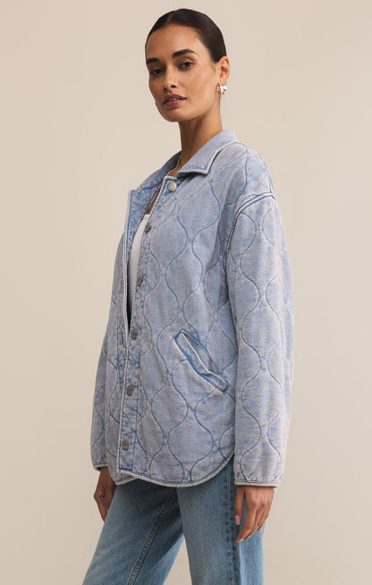 Boulder Knit Denim Jacket