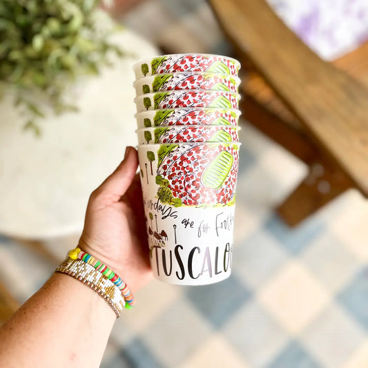 Tuscaloosa, AL Reusable Cups | Set of 6