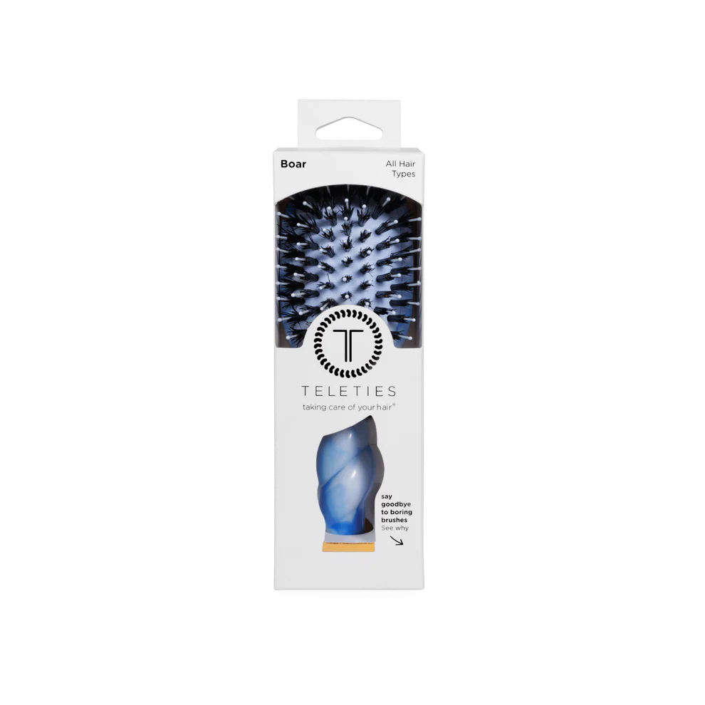 Mini Boar Bristle Hair Brush | Tide &amp; True