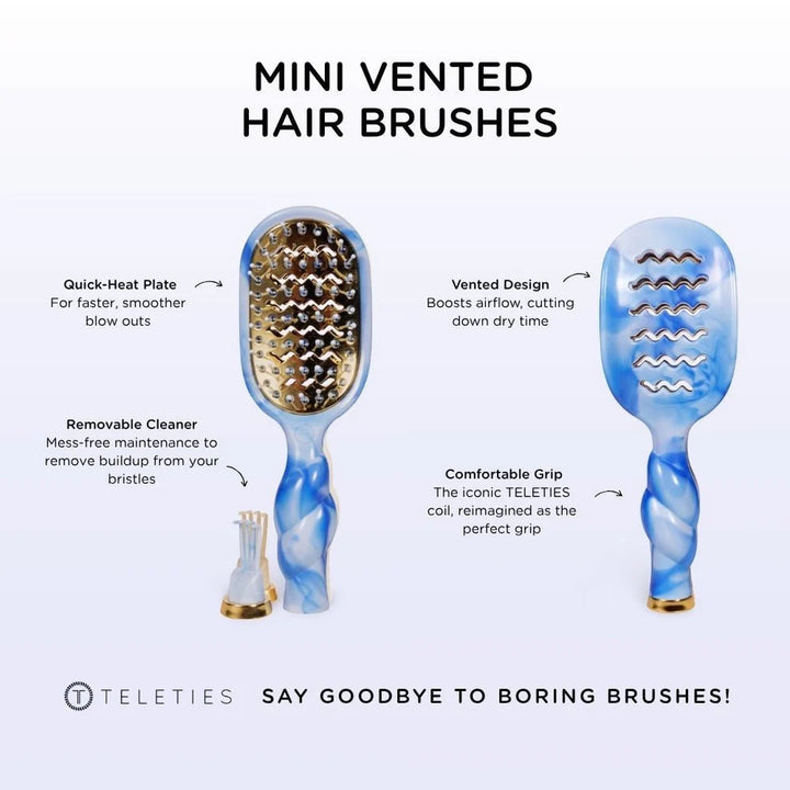 Mini Vented Hair Brush | Tide &amp; True