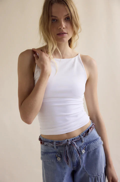 Round Two Cami | White