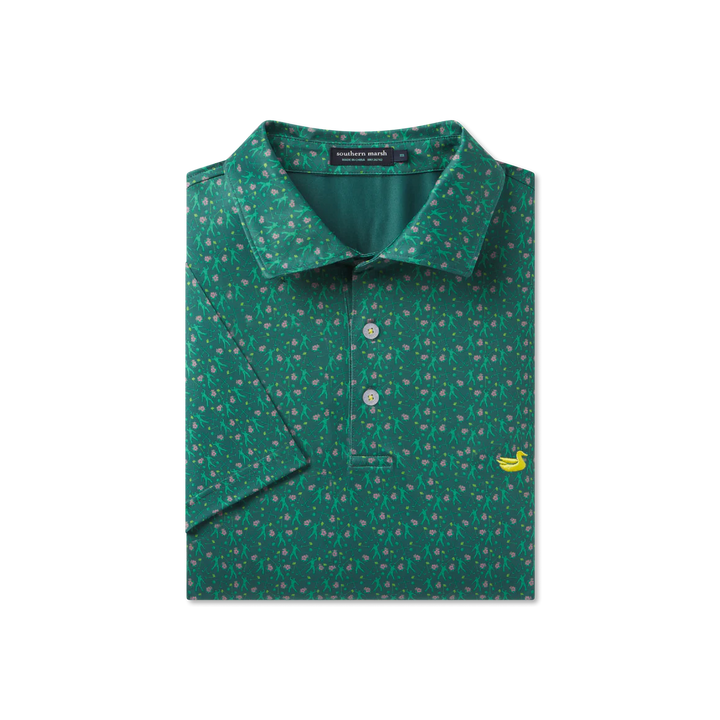 Flyline Performance Polo - Sunday Success: Champions Green