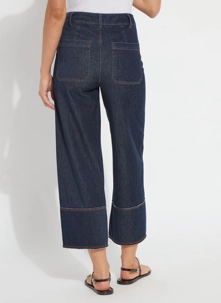 Kaia Wide Leg Denim | Indigo