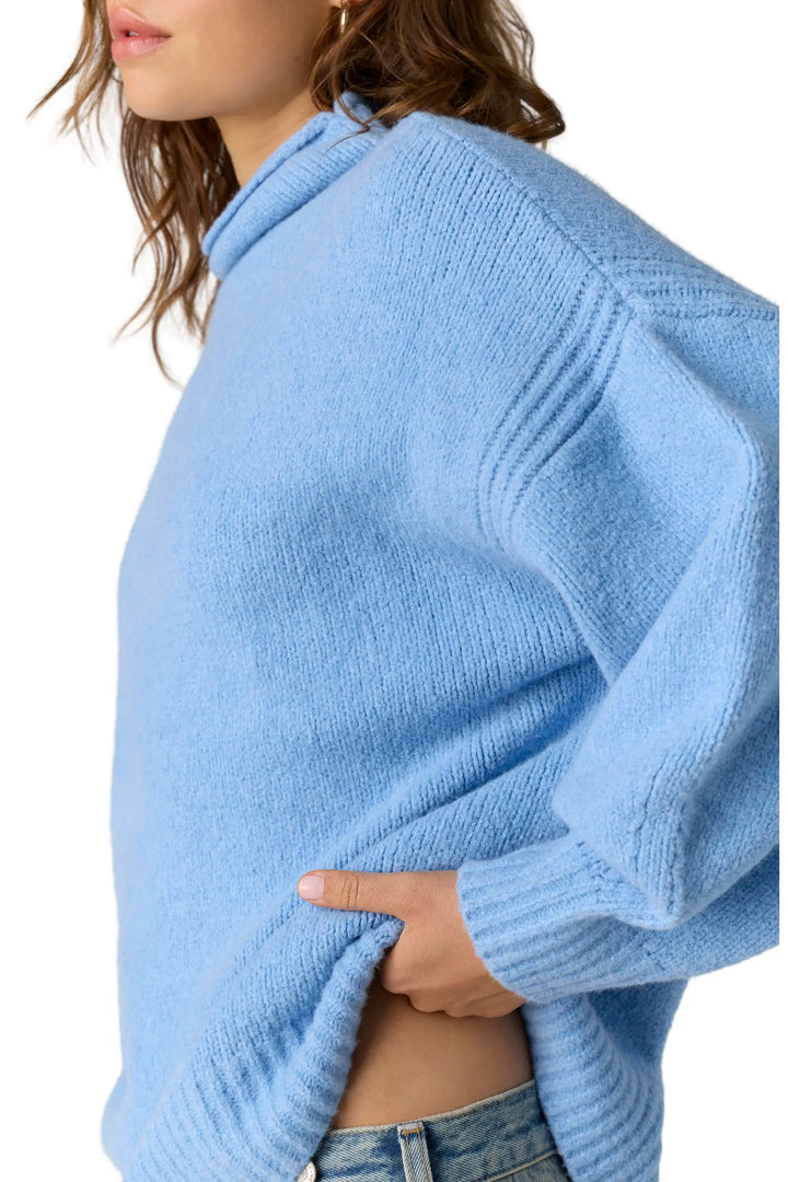 Beaumont Tunic | Powder Blue Melange