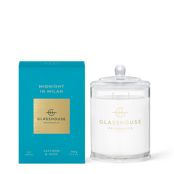 Glasshouse Midnight In Milan 13.4 oz Candle
