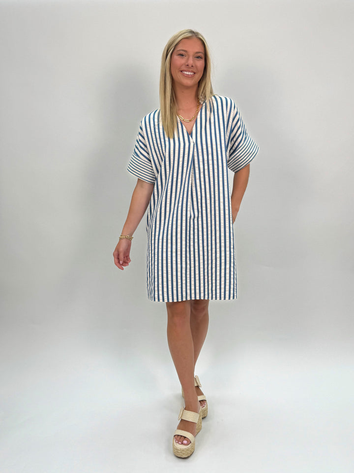 Samantha Striped Dress