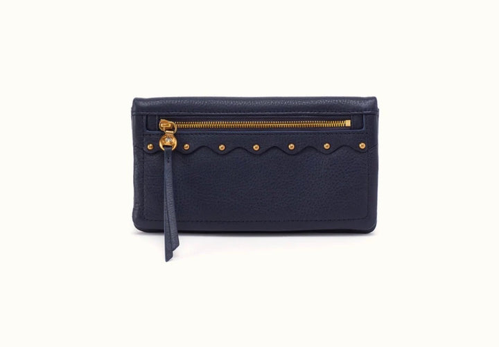 Hobo Lumen Continental Wallet Ink Navy