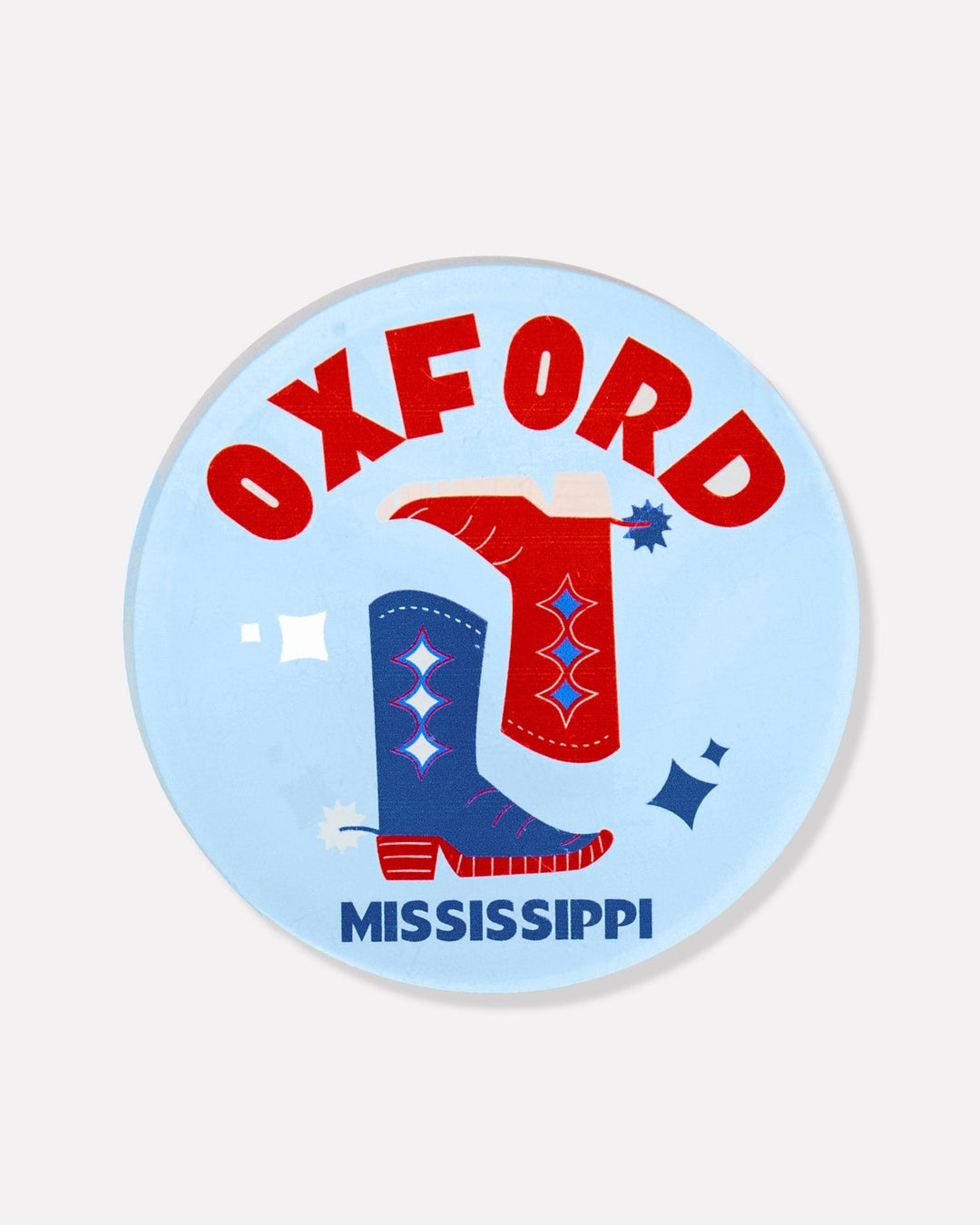 Tart by Taylor Oxford, Mississippi Acrylic Coaster - Set of 4