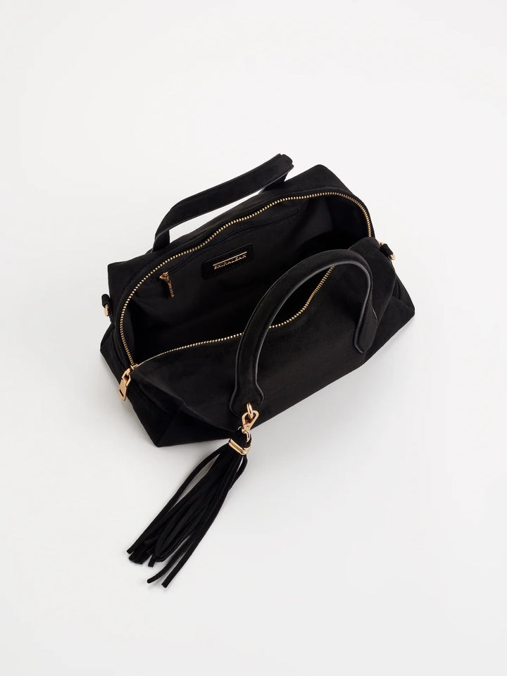 Kylie Mini Bowler Bag Black