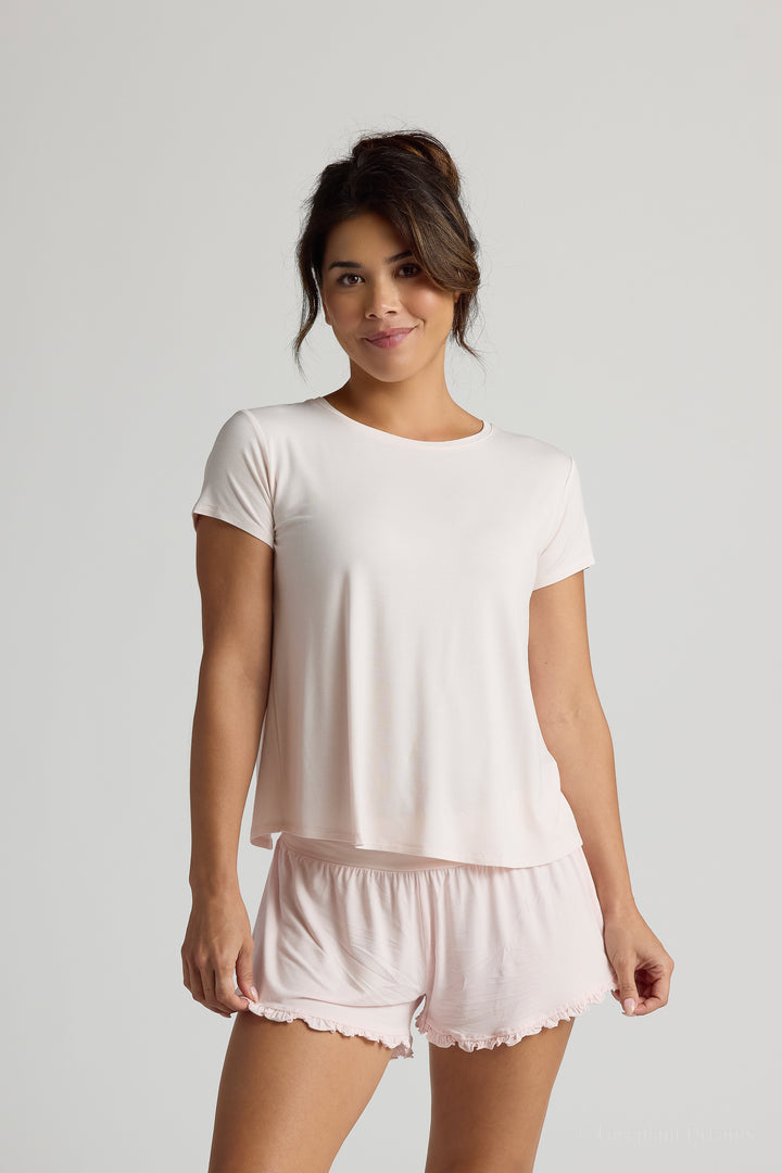 Sweep Tee | Pink