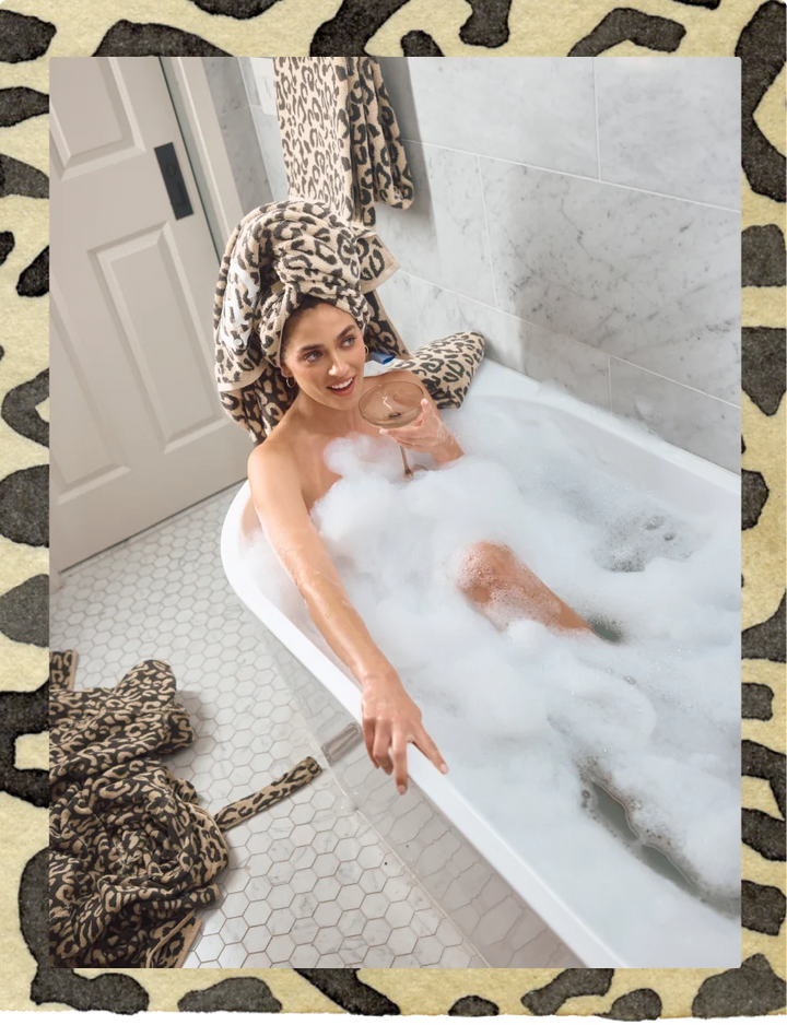 Leopard Bath Towel