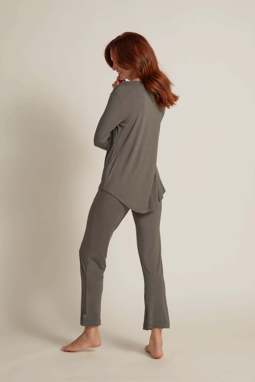 Long Lounge Pants / Earl Grey