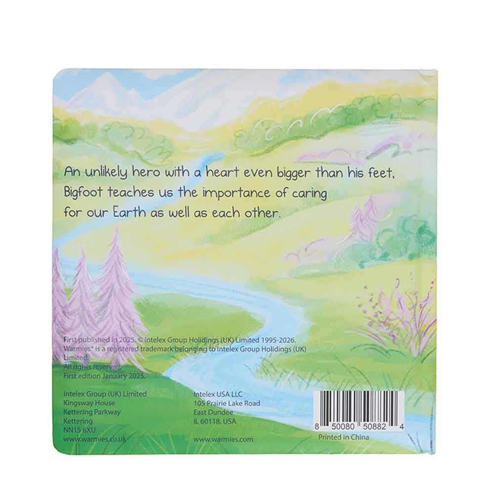 Bigfoot’s Big Stomp Warmies Book