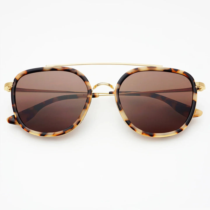 Freyrs Weston Sunglasses Milky Tortoise/Brown