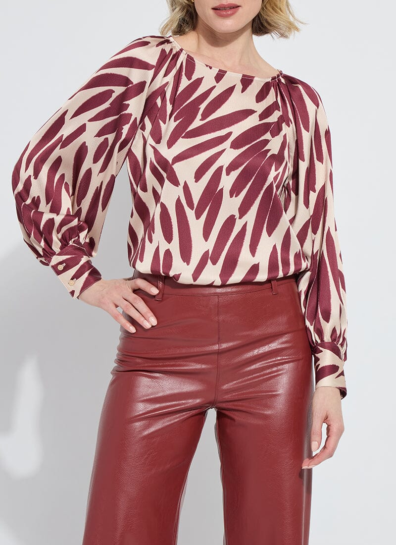 Naila Raglan Neckline Detail Blouse