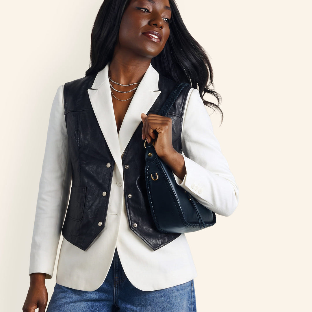 Mia Crescent Hobo | Black
