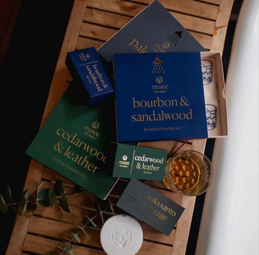 Bourbon &amp; Sandalwood Shower Steamers