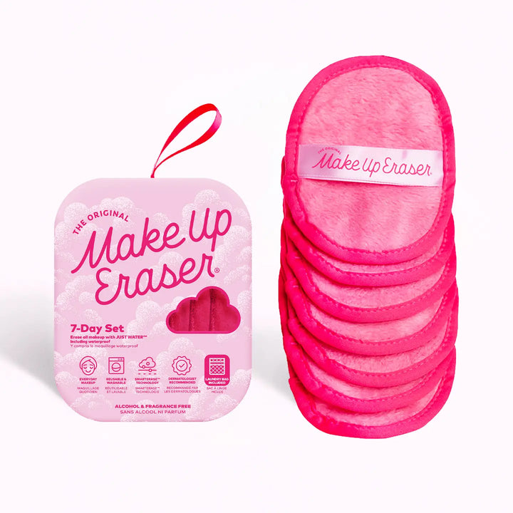 Pink 7-Day Set | Eco-Friendly MakeUp Eraser
