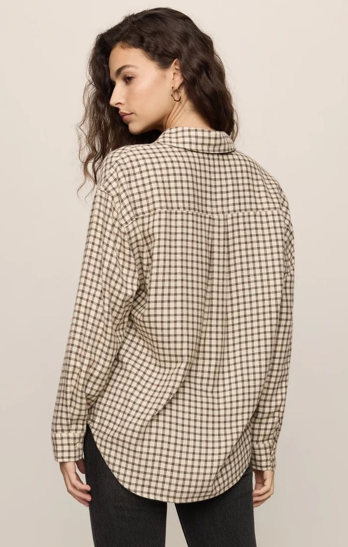 River Plaid Button Up