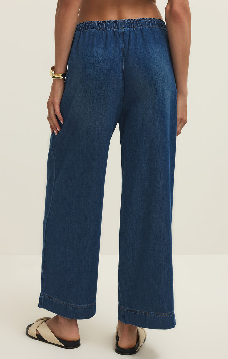 Daycation Denim Utility Pant | Deep Water
